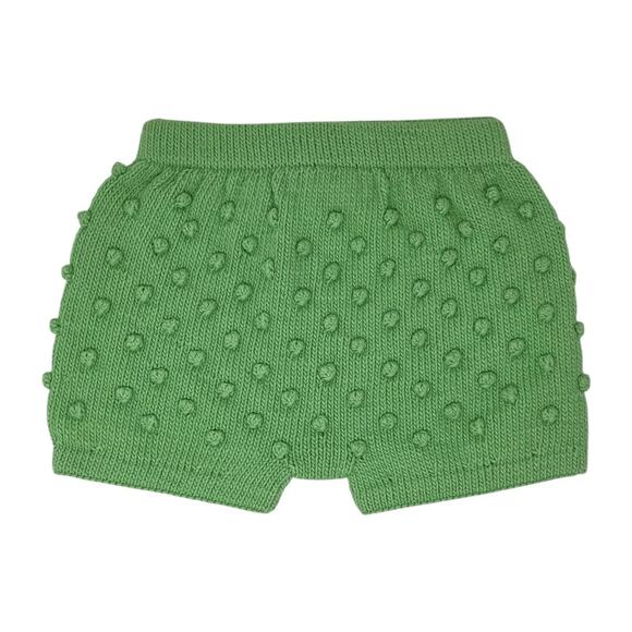 Misha & Puff Pima Cotton Popcorn Bloomers in Peapod Green. Girls 4-5. NEW (NWOT) - Picture 3 of 3
